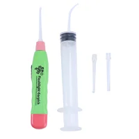 Tonsil Stone Remover Tool Or Earwax Removal With Tips + Irrigator Cleaning Tool Irrigation Syringe(Random Color) Wash 1
