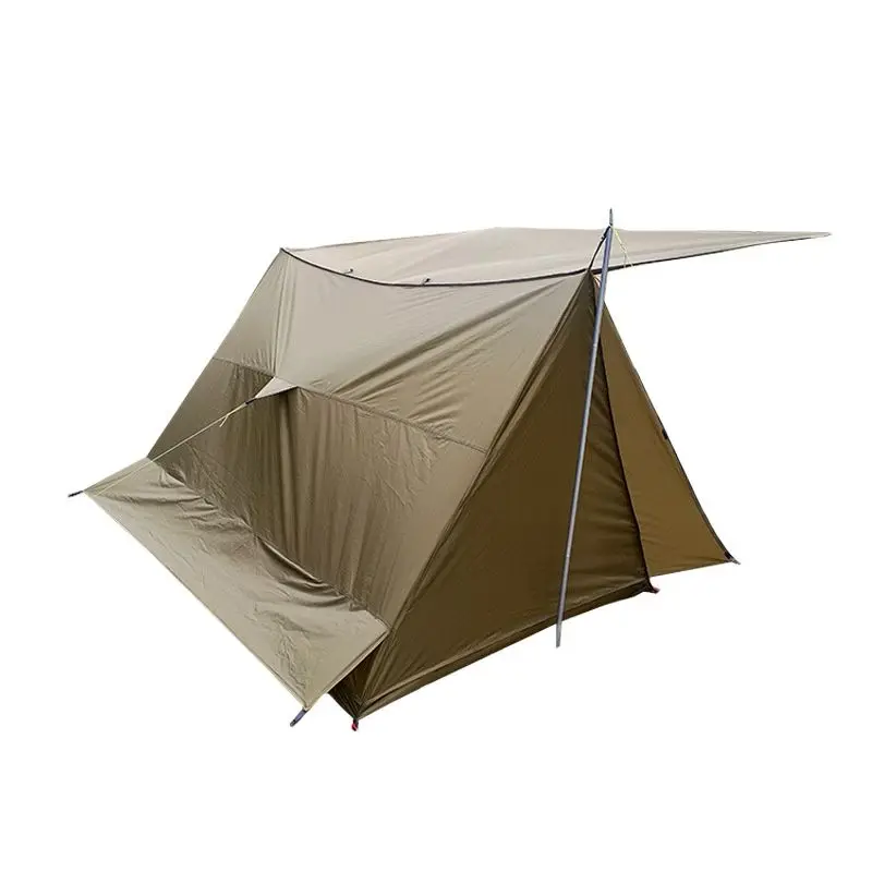 Camping tent Portable tent Outdoor Camping Hiking 3 Season Ultralight Tent Portable Two Person Shelter Without Pole