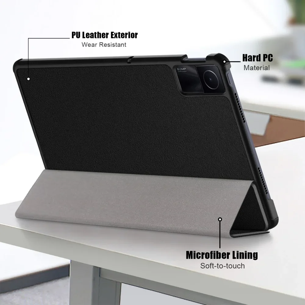 Flip Stand Smart Tablet Cover – 11 Inch with Kids Auto Sleep/Wake Feature