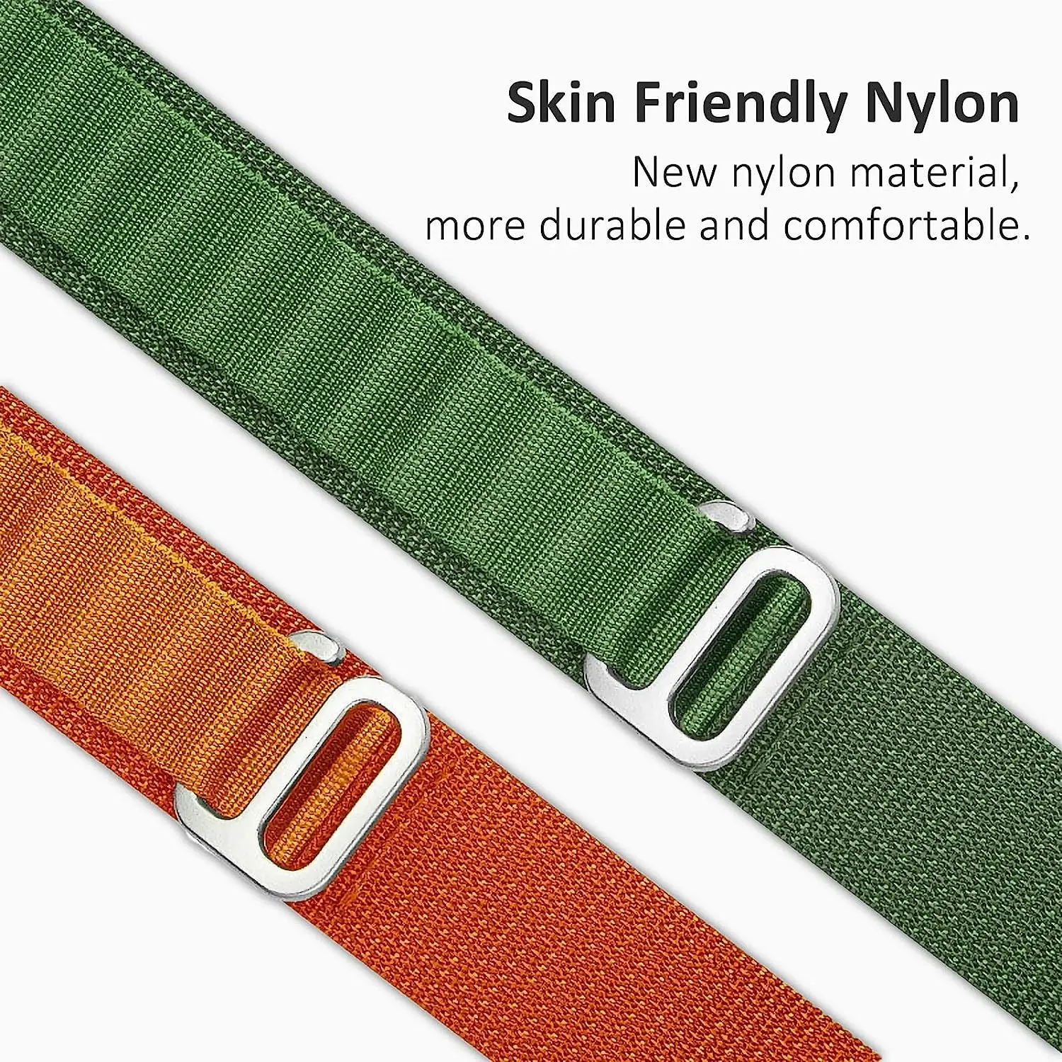 Alpine Loop Nylon Watch Strap - 20mm/22mm Adjustable Band