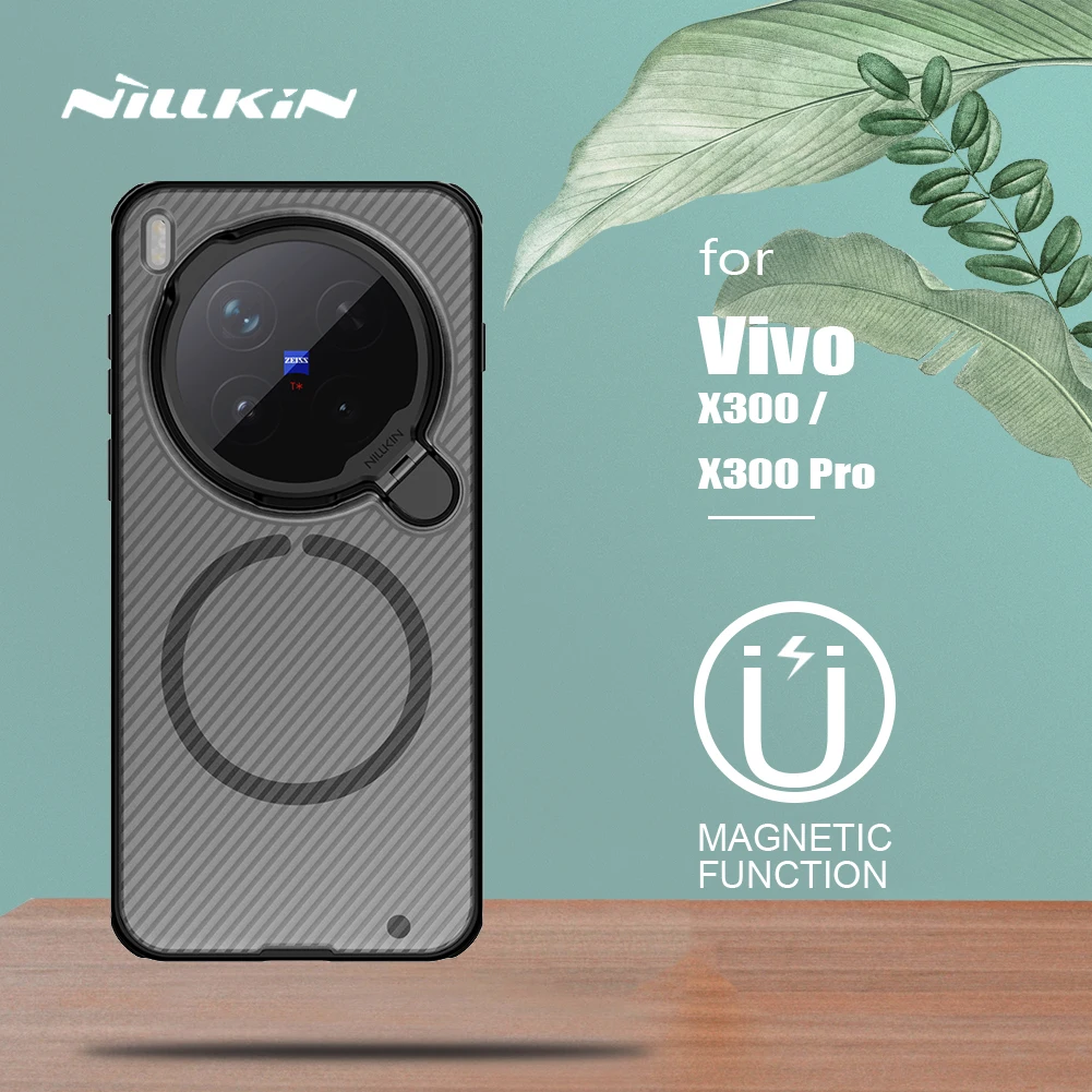Nillkin Magnetic Prop Cover with Lens Protection and MagSafe Compatibility