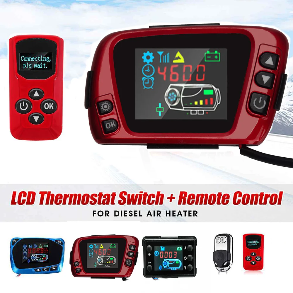 12V 24V LCD Monitor Schalter + Remote Controller Zubehör Für