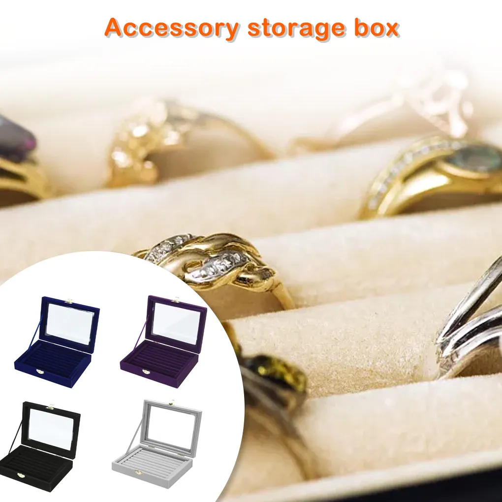 

Шкатулка для ювелирных украшений, органайзер с несколькими отделениями, держатель для колец и серег
