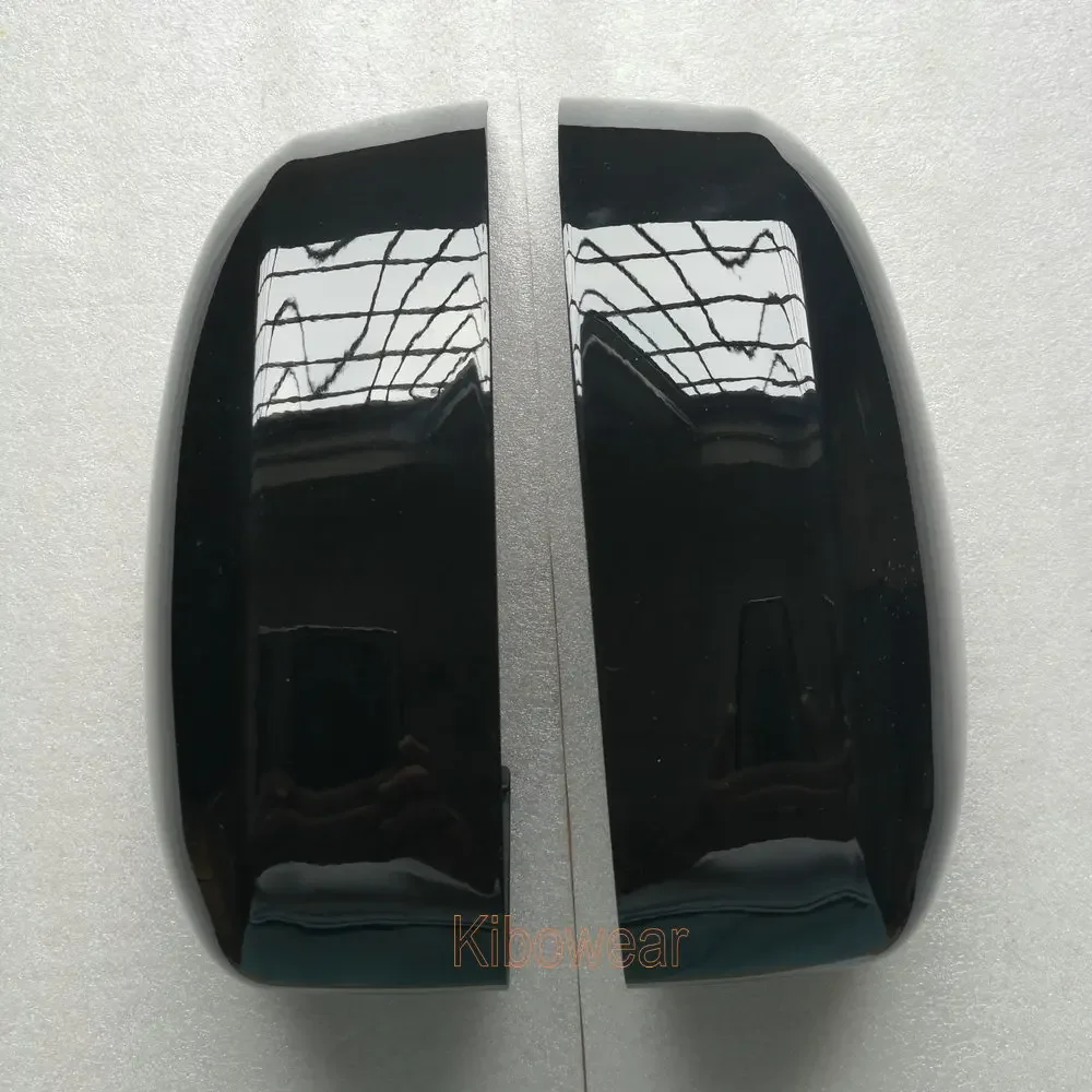 Side Wing Mirror Cap Covers for Ford Focus II III MK3 MK2 2009 2010 2011 2012 2013 2014 2015 2016 2017 (Glossy Black) Replace_voghion.com