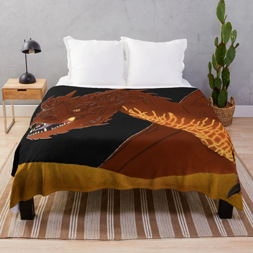 

I am fire ! I am Death ! Throw Blanket Bed For Baby Bed covers Blankets