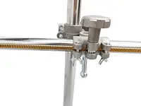 30*33cm/ 60*50cm Mini Welding Torch Holder Support Gun With V Clamp Mountings Stand TIG Welding Positioner Turntable Accessories 2