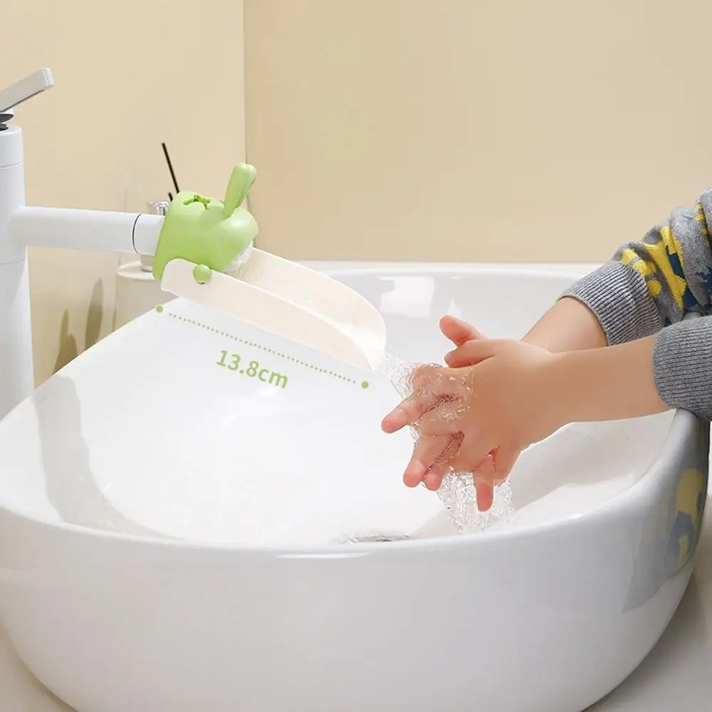 New Rabbit Shape Faucet Extender Bathroom Accessories Hand Washing Universal Water Nozzle Guide Sink Water Faucet Extension