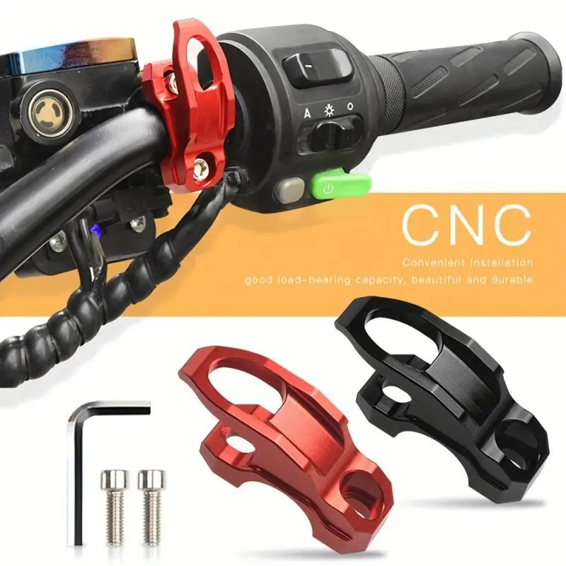 Motorcycle Mirror Seat Hook Suitable for Honda PCX160/150 PCX125 Modified Aluminum Alloy Throttle Hook Handlebar Storage Hooks