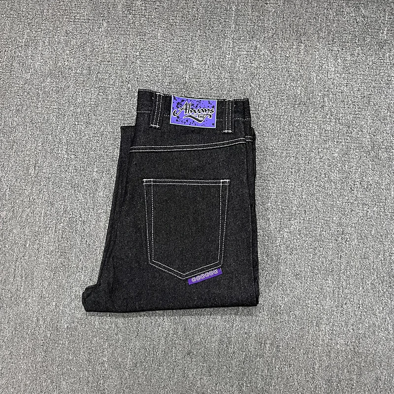 2024 New Always Do What You Should Do Jeans Men Women 1:1 Best Quality ADWYSD Loose Straight Denim Pants