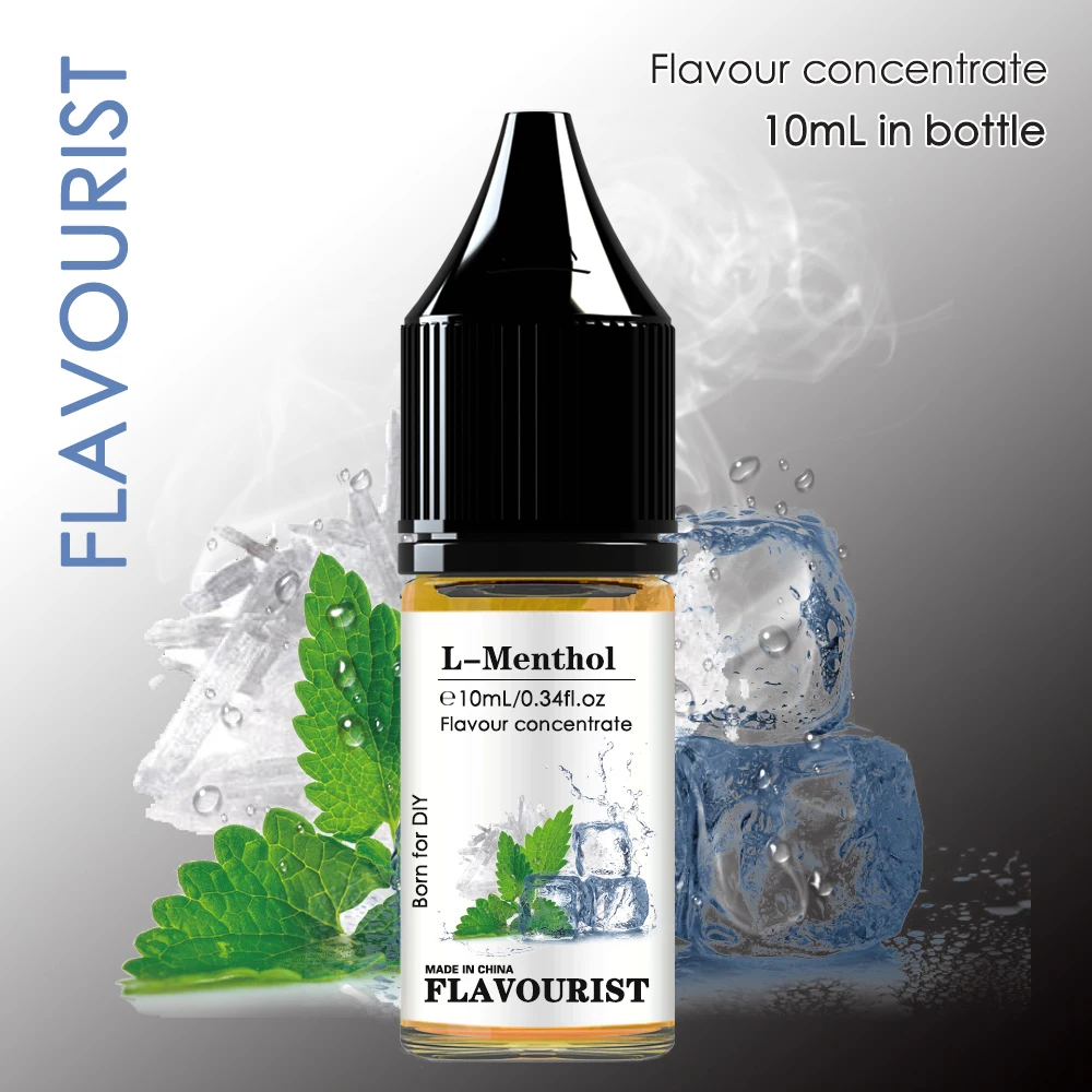 FLAVOURIST DL-Menthol flavoring concentrate water solubility E best flavor liquid Natural ICE mint flavored essential oil flavoring