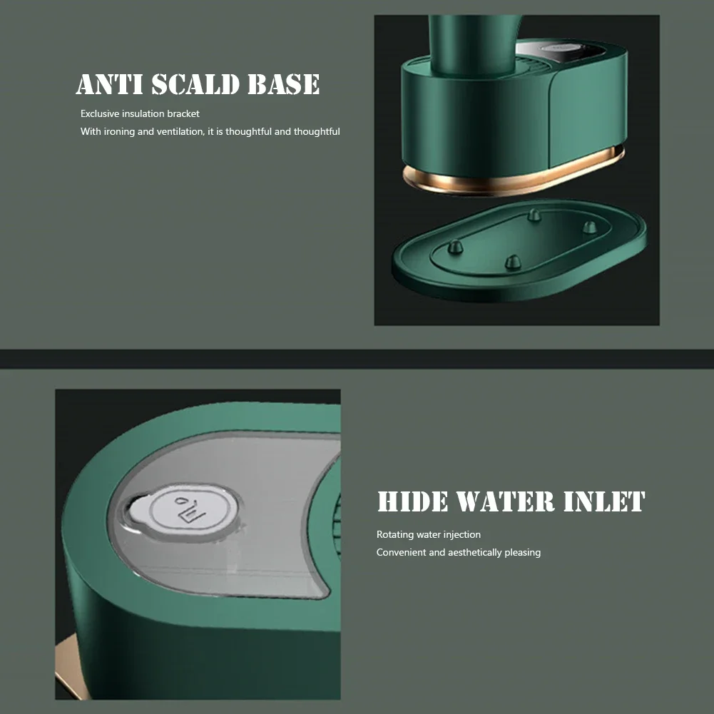 Professional Mini Steam Iron Handheld Portable Garment Steamer Dry Wet Clothes Ironing Machine Home Travel Electric Steam Iron