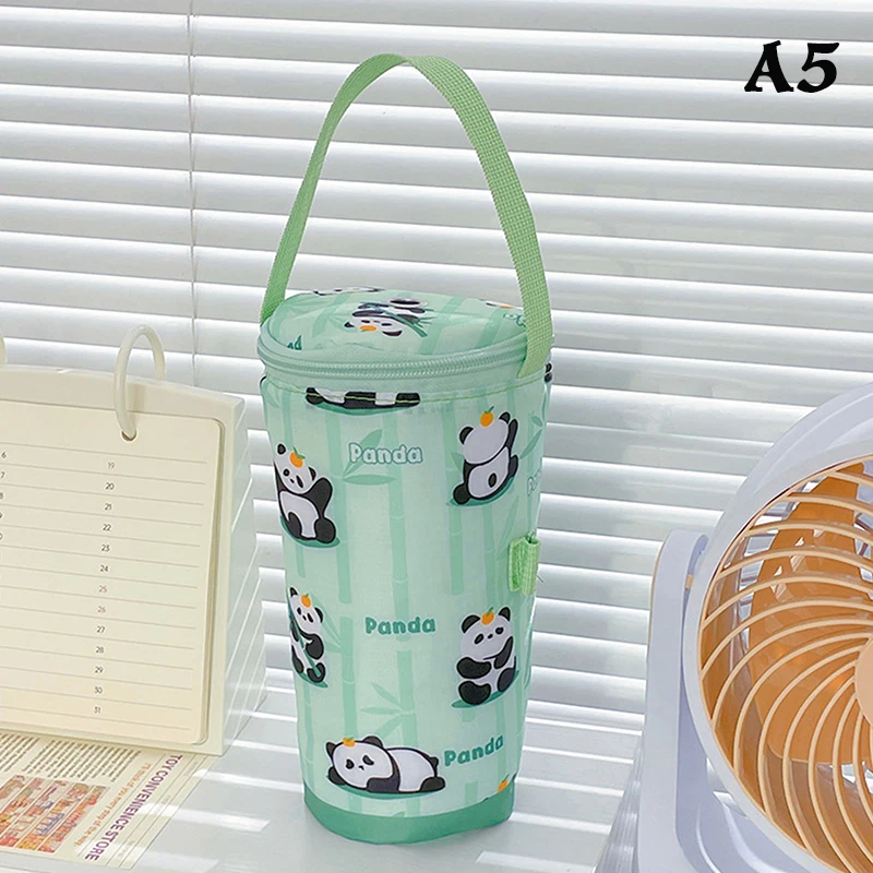 Eco-Friendly Insulated Milk Tea Tote Bag - Portable Heat Preservation Handbag