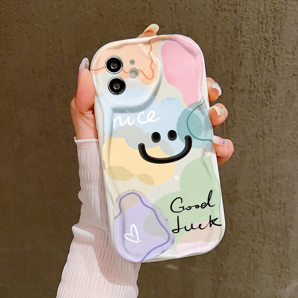 thumbnail image 1 of Aesthetic Case For Samsung Galaxy S22 S23 Ultra S24 S20 S21 FE A53 A52S A54 5G A 54 A55 A34 A14 A13 A24 A51 A25 A35 Cases Cover, 1 of 5