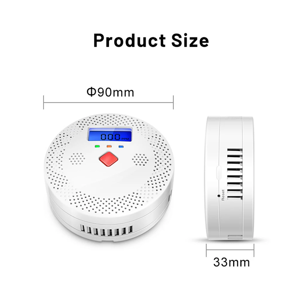 

Fire Alarm System Smart Reliable Detection Wifi Connectivity Enhanced Kitchen Safety Quick Response Wireless Smoke Detector