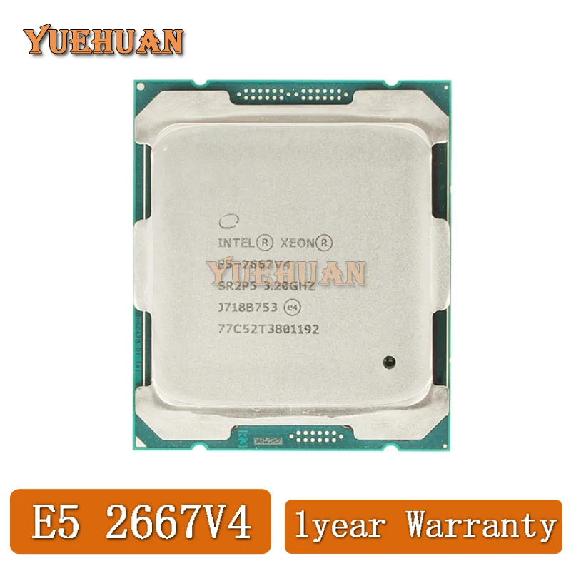 

Процессор INTEL XEON E5 2667 V4, 8 ядер, 3,2 ГГц, 25 Мб кэш-памяти L3, 135 Вт, SR2P5 LGA 2011-3, б/у