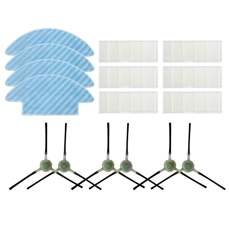 Mop Cloth Heap Filter Spazzola Laterale Per Lefant M210 M210S M210B M213 Robot Aspirapolvere Heap Filter Spin Di Ricambio