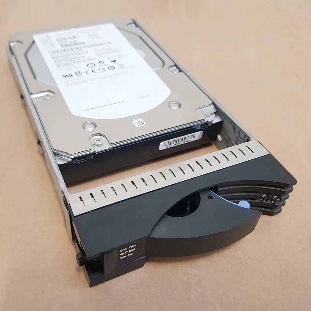 

Жесткий диск для IBM Server, жесткий диск 5100 49Y1856 49y1860 DS3512 300 ГБ 15K SAS 3,5 дюйма