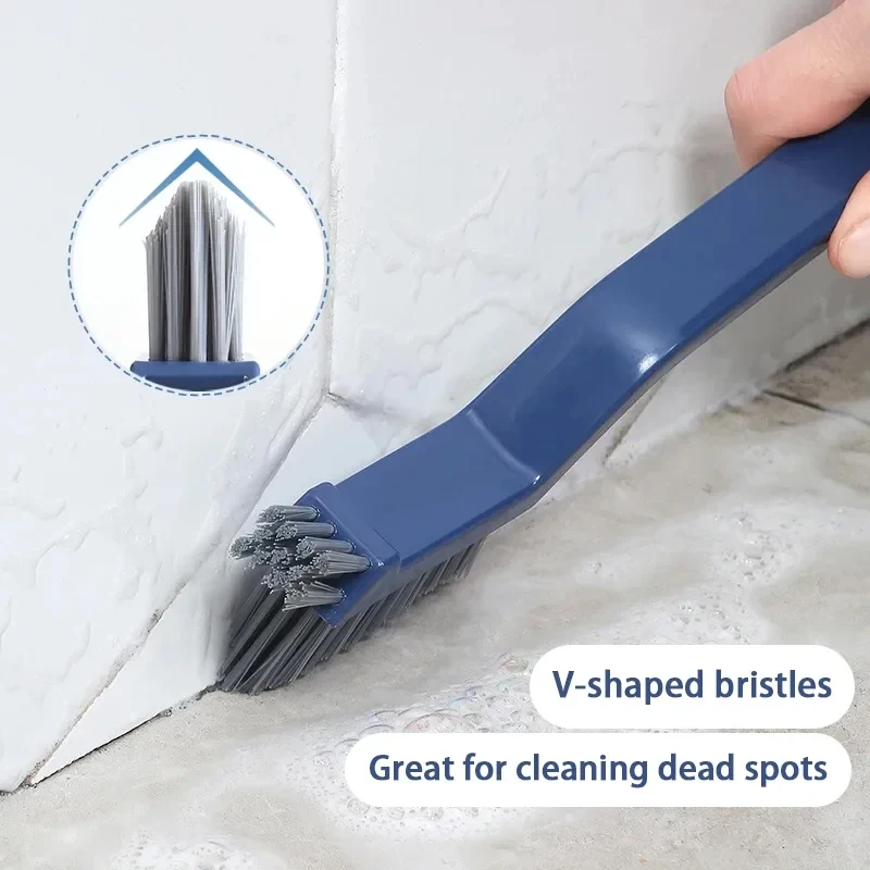 Household Multifunctional Gap Brush Bathroom Dead Corner Cleaning Drush Bathroom Tile Groove Window Gap Cleaning Small Brush