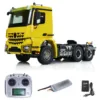 In Stock 1/14 Metal Chassis 6x6 RC Tractor Truck K3363 Model Remote Control Car 3-speed Gearbox Light Sound Vehicle Toy THZH1946 1