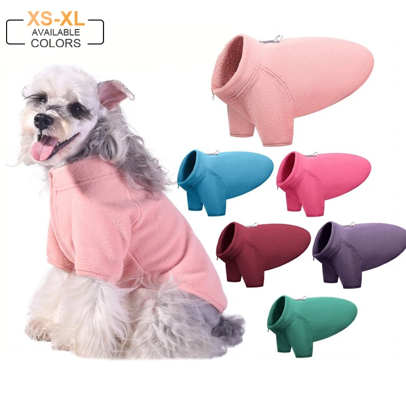 2023NewPetDogsClothesWinterWarmFleeceClothesTowableTwoLegged