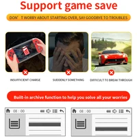 Портативная портативная игровая ретро-консоль для видеоигр, игровая аркадная приставка для детей, мини-эмулятор, игровое устройство для ретро игр — изображение 5