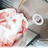 150W Meat Slicer Machine Adjustable Thickness Electric Automatic Slicer Bread Slicer Stainless Steel Knife Detachable Alloy 2