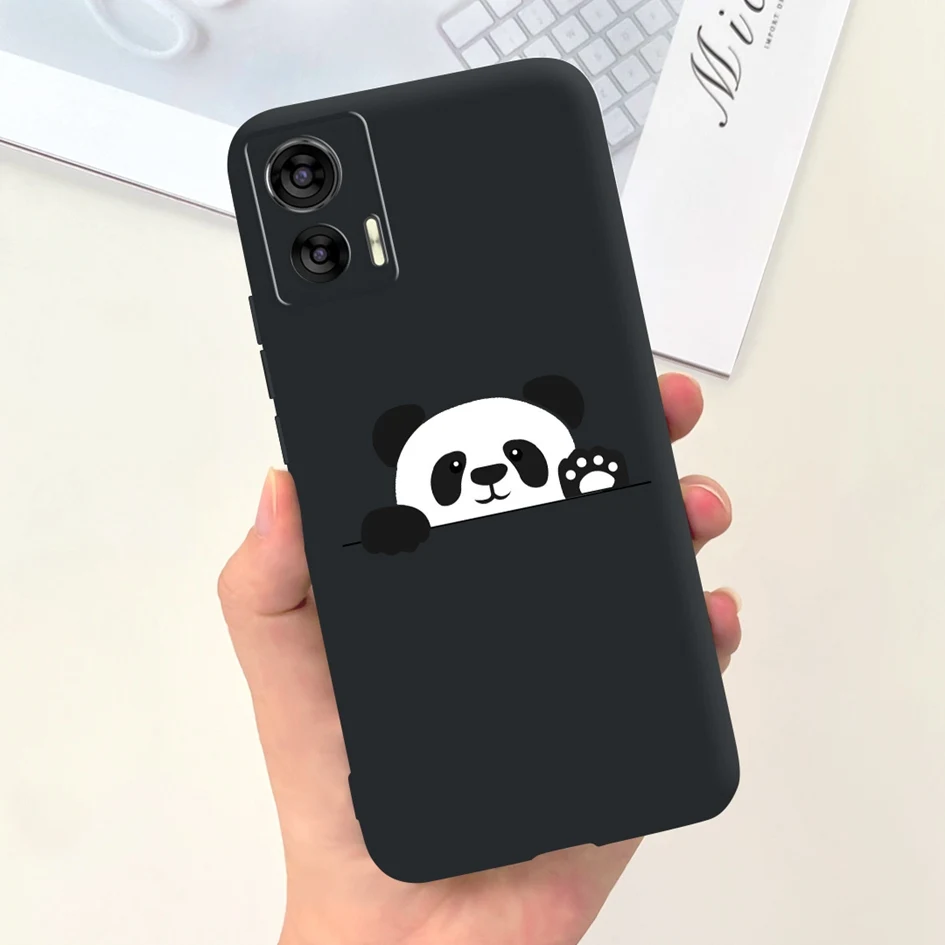 Cute Cartoon Tulip Shockproof TPU Phone Case - Anti-Fall Bumper Cover