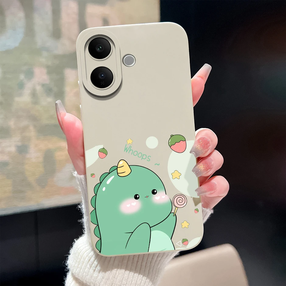 Cute Cartoon Kitten Heart Drop-Resistant Anti-Scratch Phone Cover