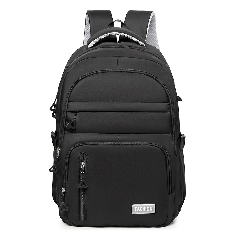  Lightweight Convertible Backpack with Tablet Compartment, Large Capacity Adjustable Straps, Commute Travel School Bag, 