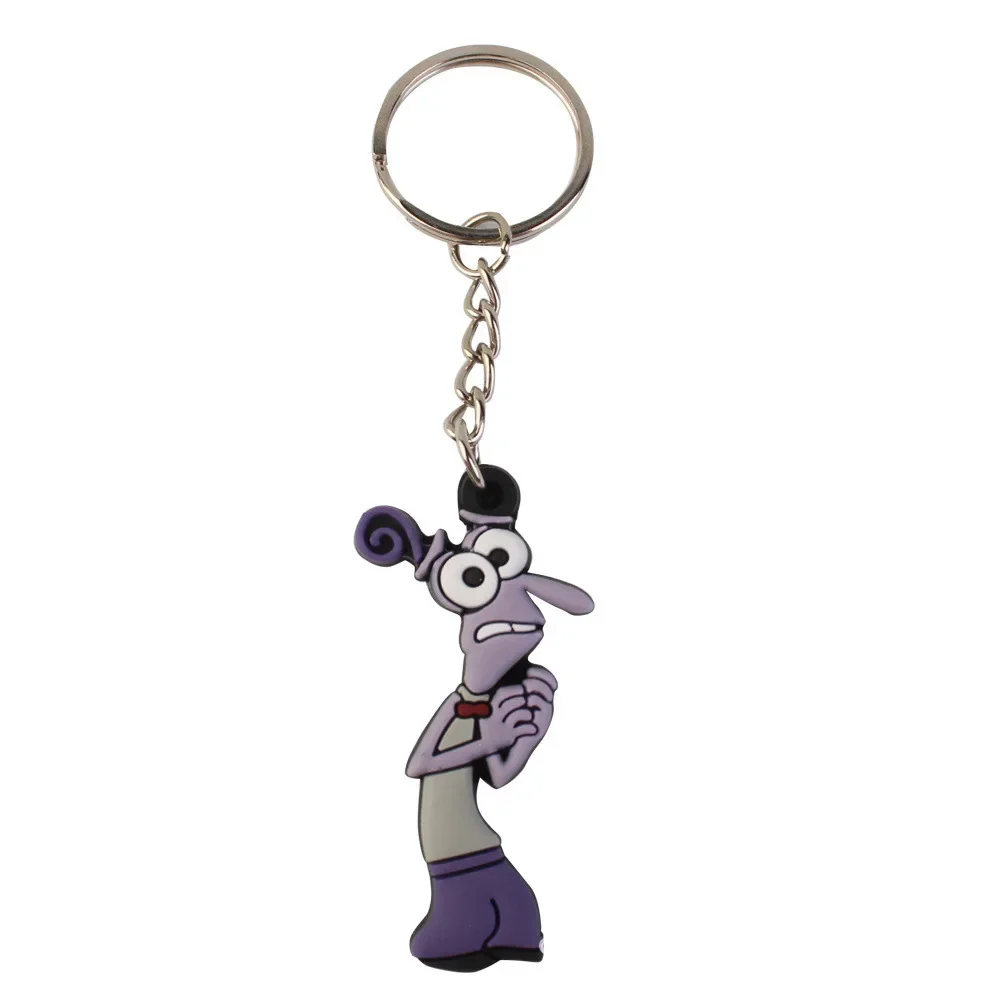 thumbnail image 4 of Llavero Disney Inside Out 2 de PVC con colgante de pareja, juguetes para niños, mochila escolar con cremallera, accesorios de decoración, regalo de cumpleaños, bonito, 4 of 5