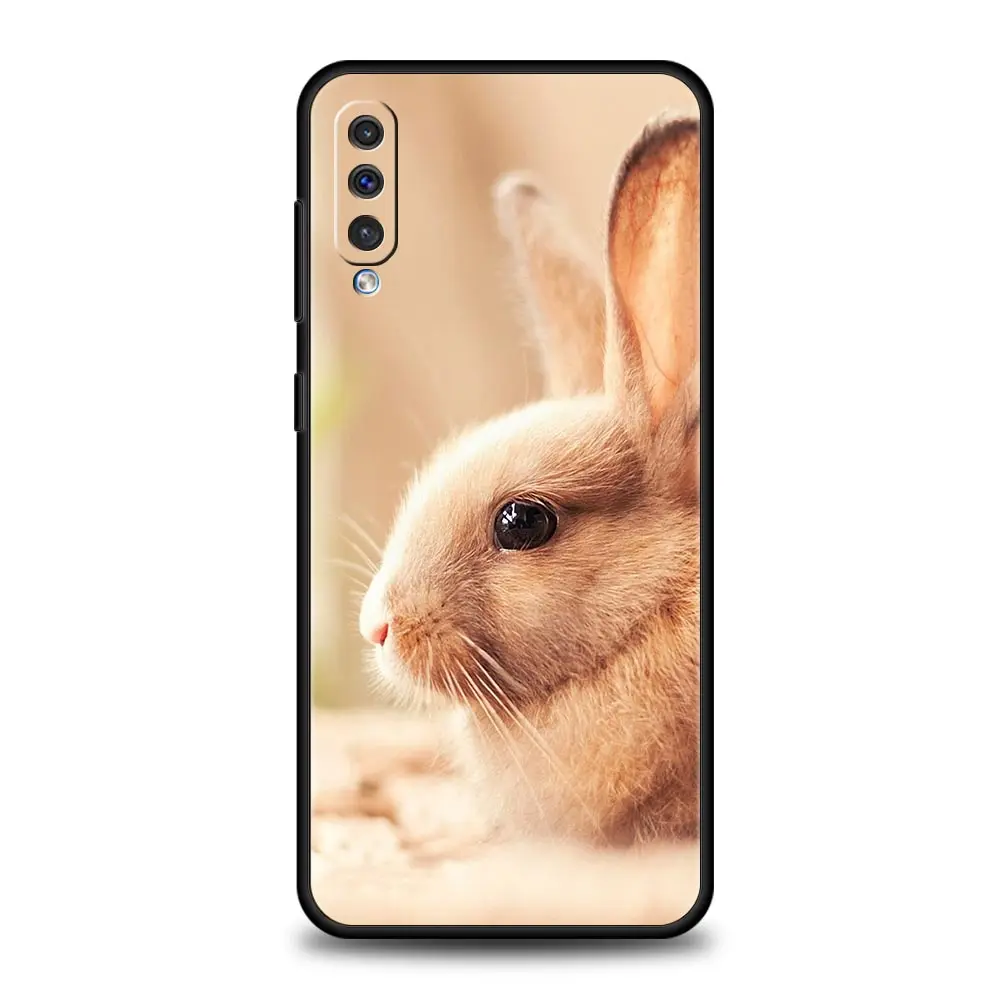 Adorable White Baby Rabbits Phone Case Cover