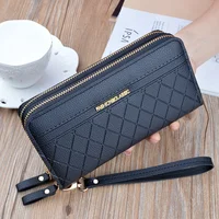 Long Women's Wallet Female Purses Tassel Coin Purse Card Holder Wallets Female Pu Leather Clutch Money Bag Pu Leather Wallet 1