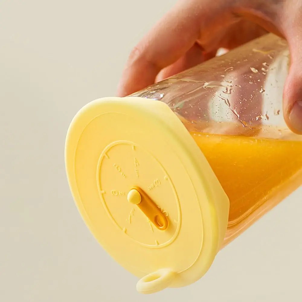 Stretchable Silicone Food Sealing Lid Time Recording Reusable Sealing Cover High-temperature Adjustable Silicone Caps Fruit
