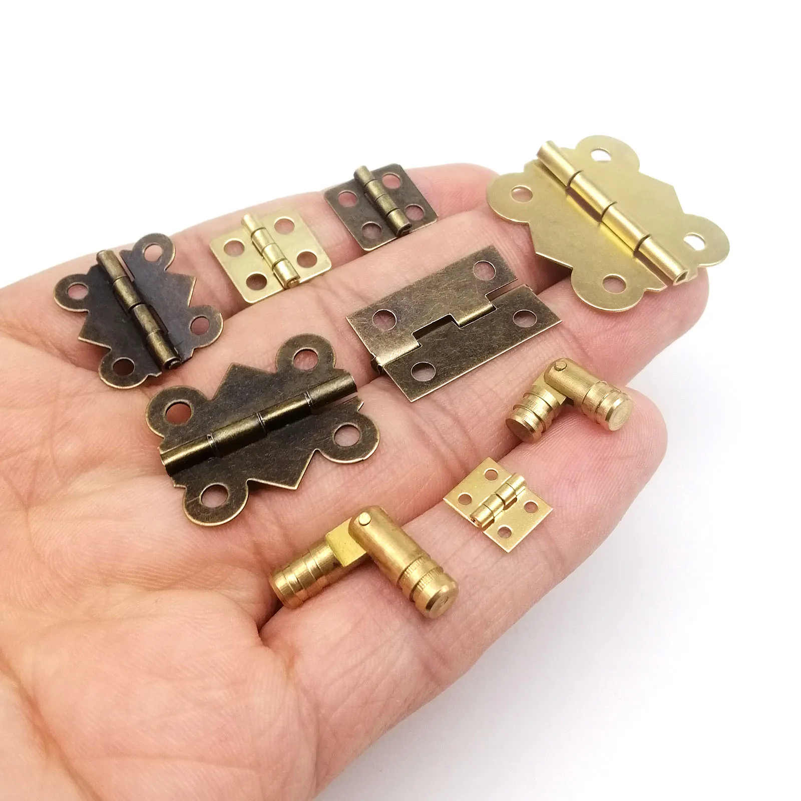 Mini Heavy Duty Lengthened Butterfly Jewelry Chest Gift Wooden Music Box Wine Case Dollhouse Cabinet Door Hinge With Screw 12pcs cabinet door hinges,furniture hinge,cabinet hinges,stainless steel door hinges,wooden box hinge,bronze butterfly hinges