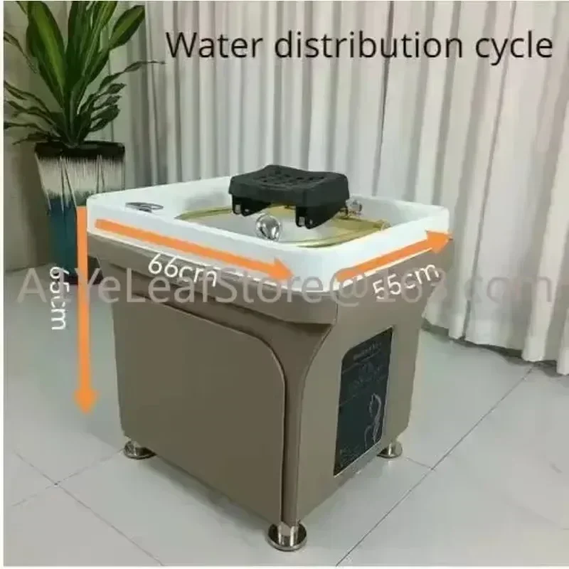 Mobile Shampoo Basin Beauty Salon Ear Cleaning Hair Care Center Health Water Circulation Head Treatment Fumigation Spa Machine 4
