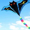 Lightning bat kite breeze easy to fly big long tail cartoon children's kite   Детский змей 1