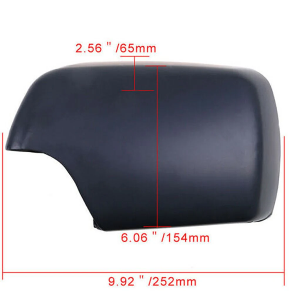

2022new Accessories Best Brand New Color Mirror Cover 4pcs(set) Matte Black Right Side Weatherproof Front Left