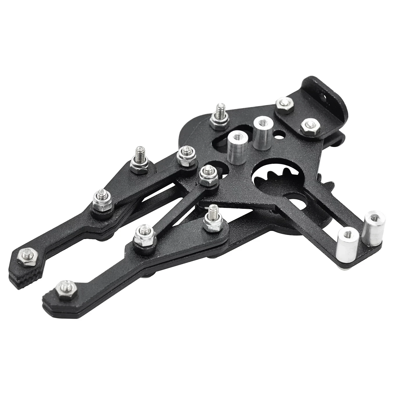 1set Metal Robotic Arm Gripper Robot manipulator Mechanical Claw Robot Accessory Robotic Model DIY Tracked Toy