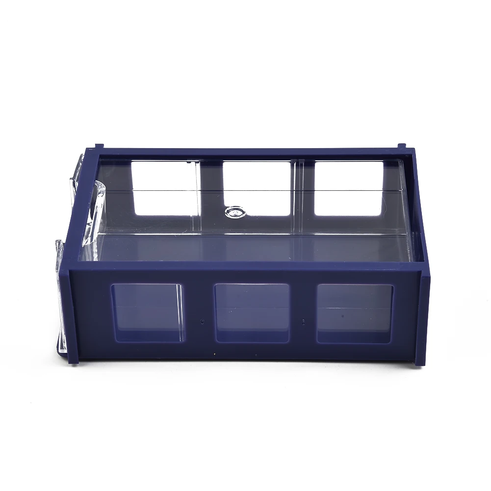 Maximize Space and Simplify Organization with Stackable Plastic Hardware Storage Boxes featuring Clear Drawers and Finger Grips 3