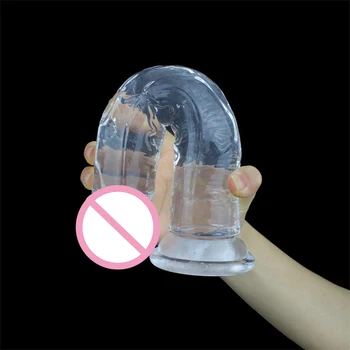 Wholesale Giant Dildodos Anal Dilator Penis Sleeve Silicone Men Gays Toys Mastuburator Automatic Realistic Vagina Her Toys Sm 4