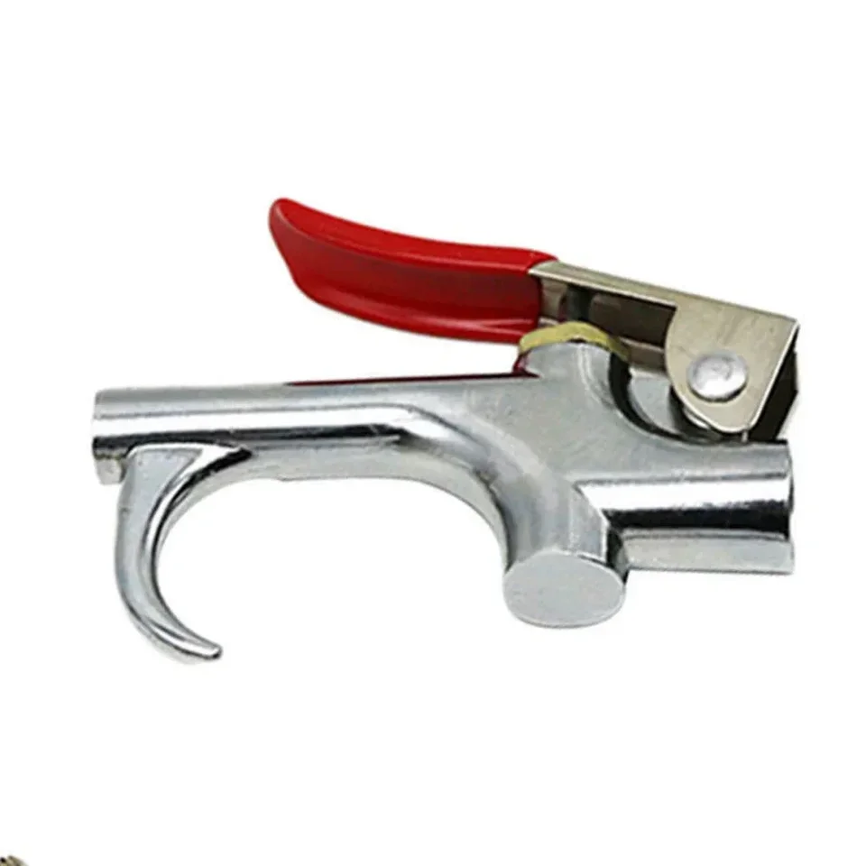 Pistola De Aire Intercambiable Kit De Pistola De Aire 6 Piezas Para Compresor – Con Boquillas De Aguja, Soplador E Inflador Kit Pistola Aire Compresor