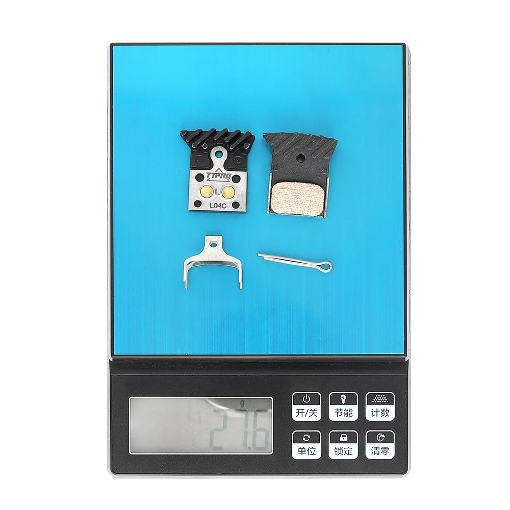 TTPRO L04C Disc Brake Pads for Road Bike Gravel Ice-teach Resin Hydraulic Disc Brake Pads for SHIMANO R9170 R8070 R7070 BR-4770