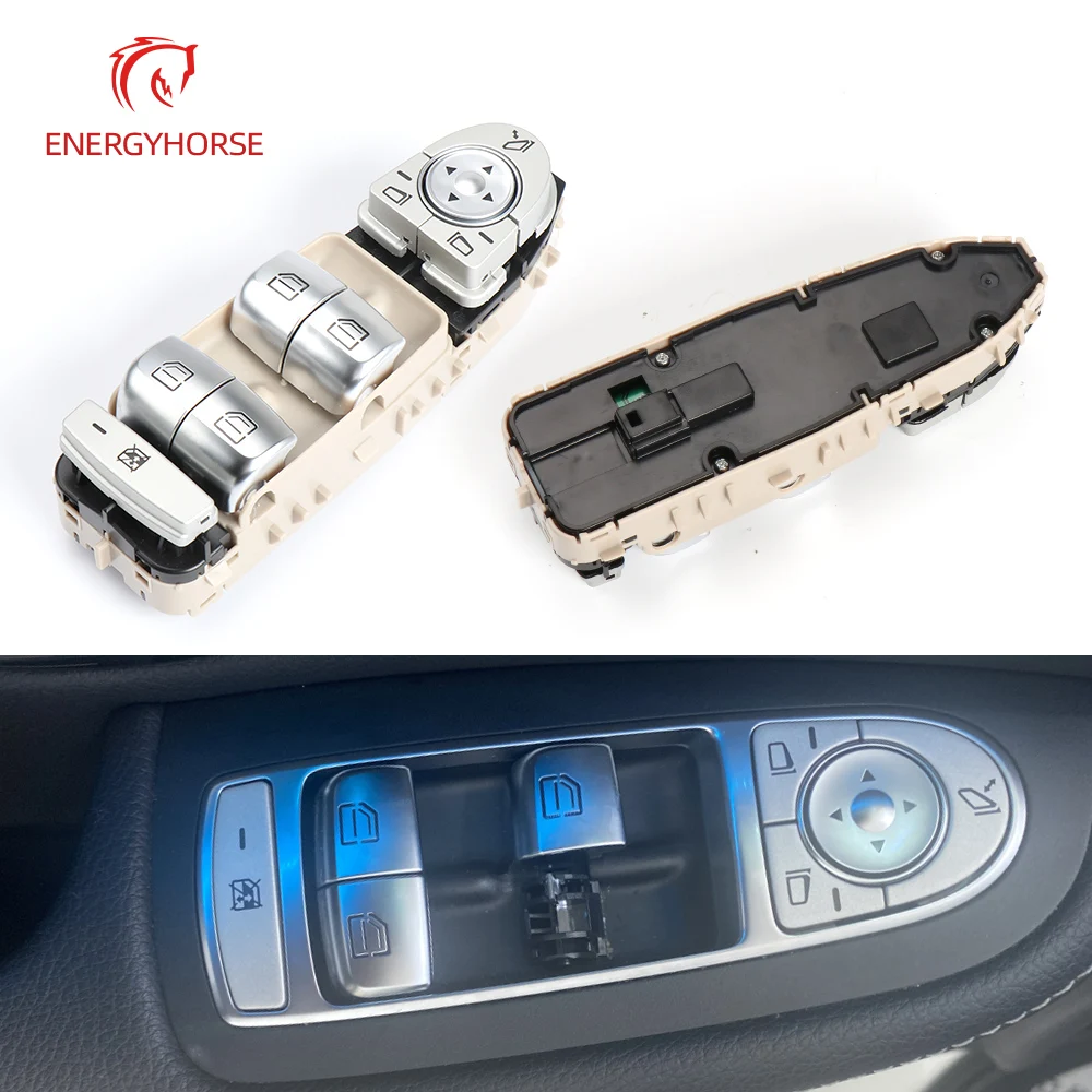 

Power Master Window Control Switch Button Console For Mercedes-Benz C Class W205 S205 X253 C200 C300 C350 C63 AMG 2059056811