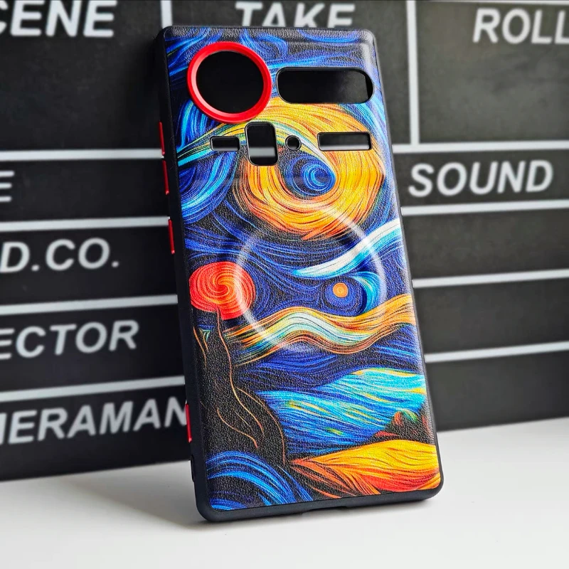 Magnetic PU Leather Skin-Friendly Phone Cover with Magsafe