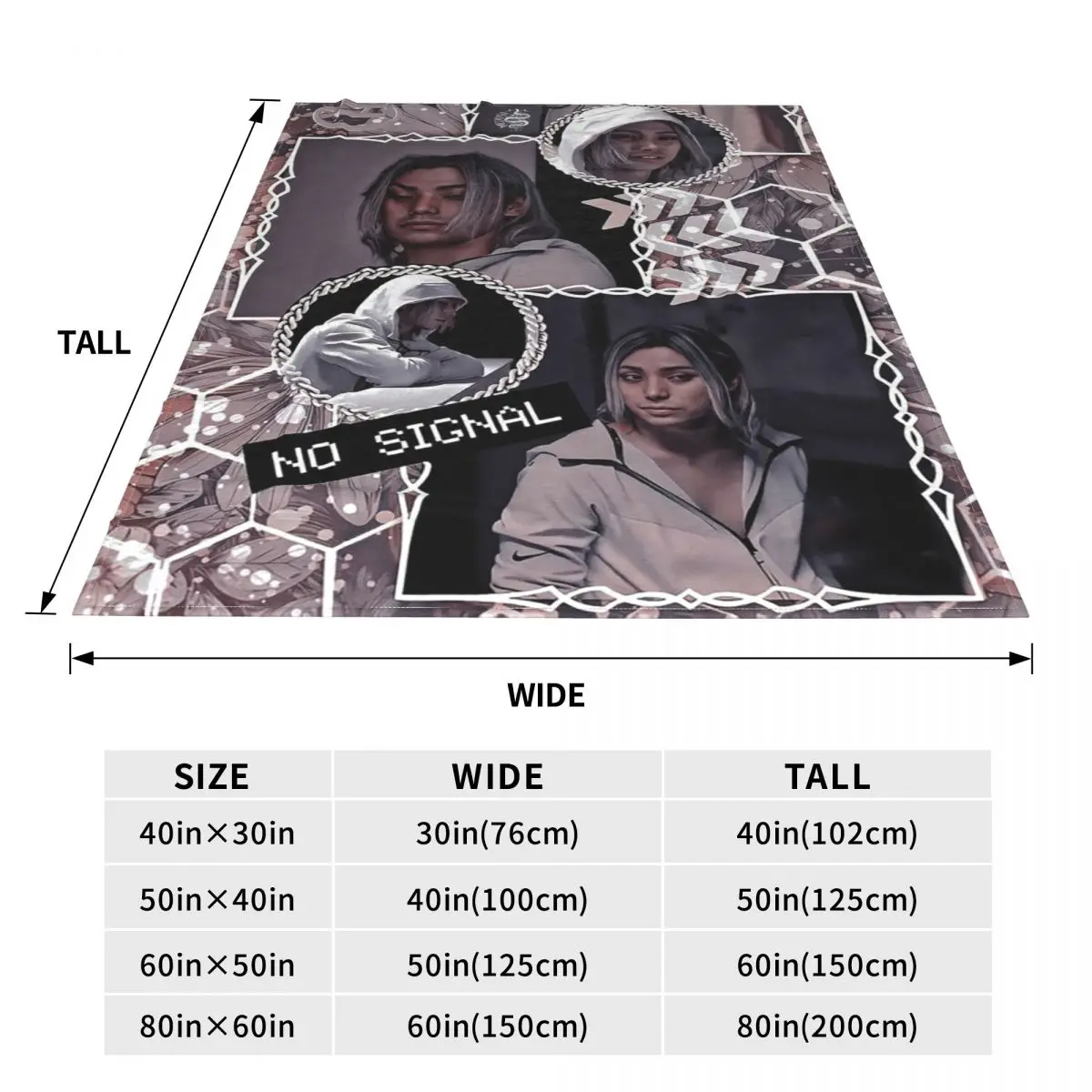 Chishiya Collage Blanket Alice In Borderland Plush Funny Breathable Throw Blanket for Home All Season 6