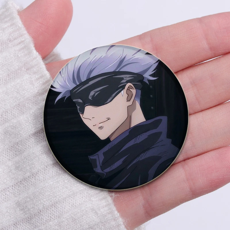 Badge Gojo Satoru - Pin's Manga Jujutsu Kaisen Pour Sac à Dos Et Vêtements