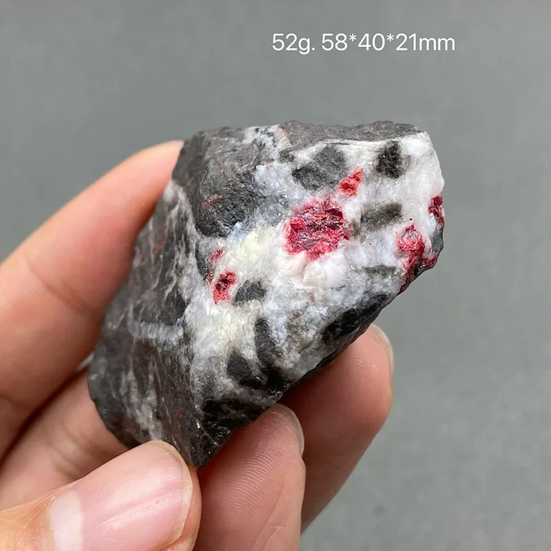 100% natural cinnabar original stone mineral specimen healing crystal teaching specimen collection