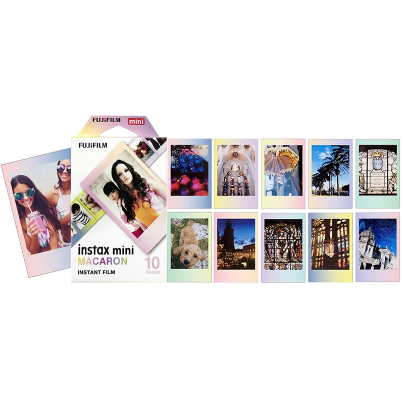 Instant Film Paper Fuji Fujifilm 10 Sheets Instax Mini 3 Inch color films Photo Papers for Instant instax mini /8/9/ 11 /12/LiPlay /EVO /40 camera