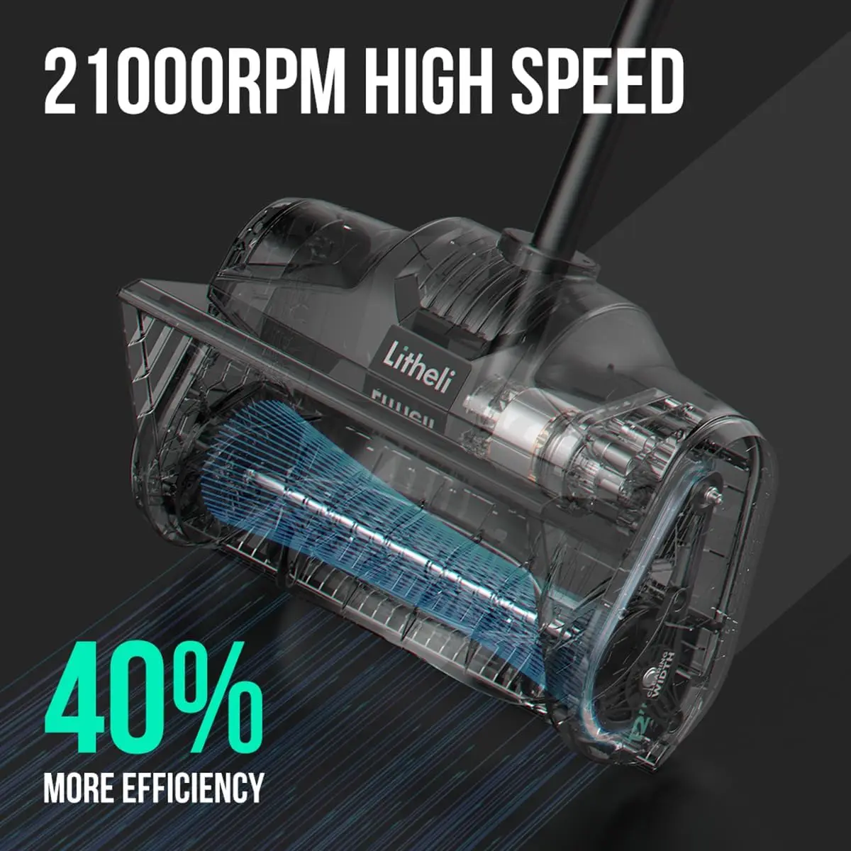 Cordless Electric Snow Shovel, 20V 12-Inch Snow Thrower with Adjustable Auxiliary Handle, Battery Powered Snow Blower, 4.0Ah