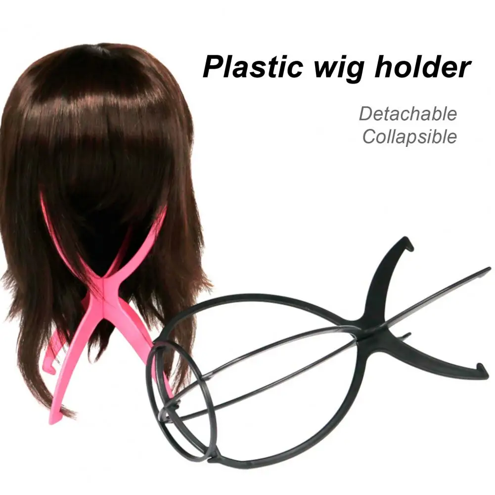 Folding Wig Stand 1PCS Plastic Adjustable Portable Hat Display Stand Durable Mannequin Dummy Head wig stand wig stand holder wig head mannequin wig storage stand mannequin head holder mannequin head model